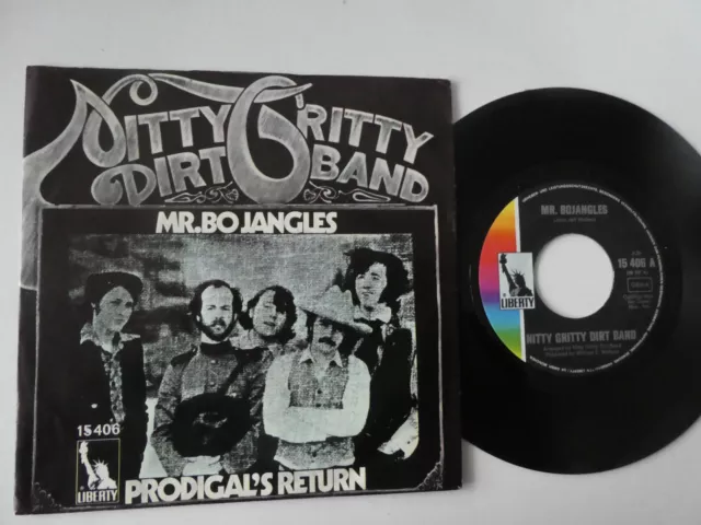 Nitty Gritty Dirt Band – Mr. Bojangles 7" Single VG +