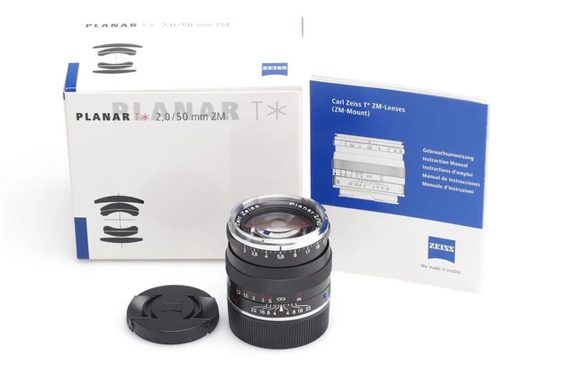 Carl Zeiss ZM 2/50mm     Planar T* Black DEMO (1685822801)