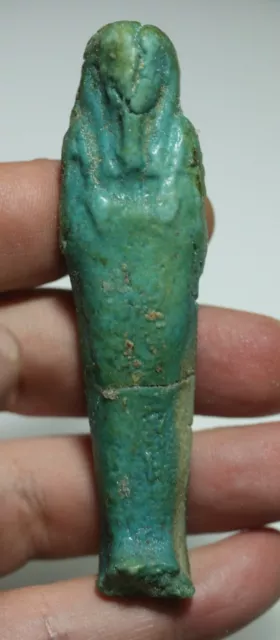 Zurqieh -As22468- Ancient Egypt. 26Th Dynasty. Faience Ushabti. 600 - 300 B.c