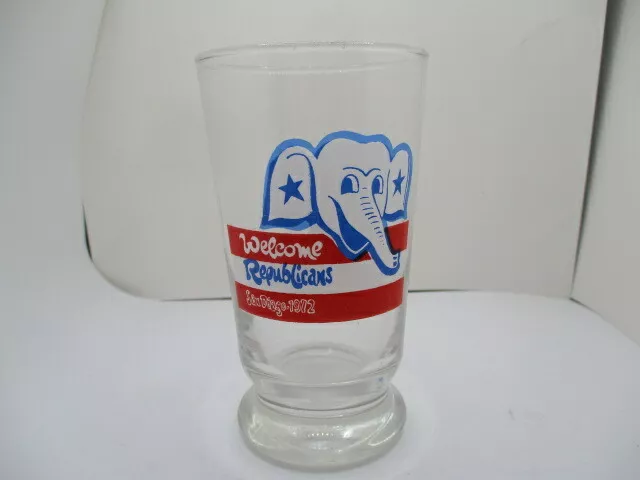 1972 Republican Convention San Diego Glass