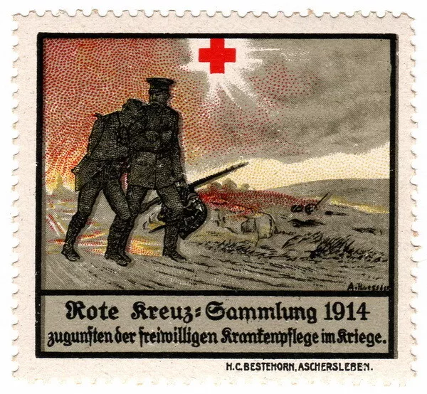 (I.B) Germany (Great War) Cinderella : Red Cross Fund Label