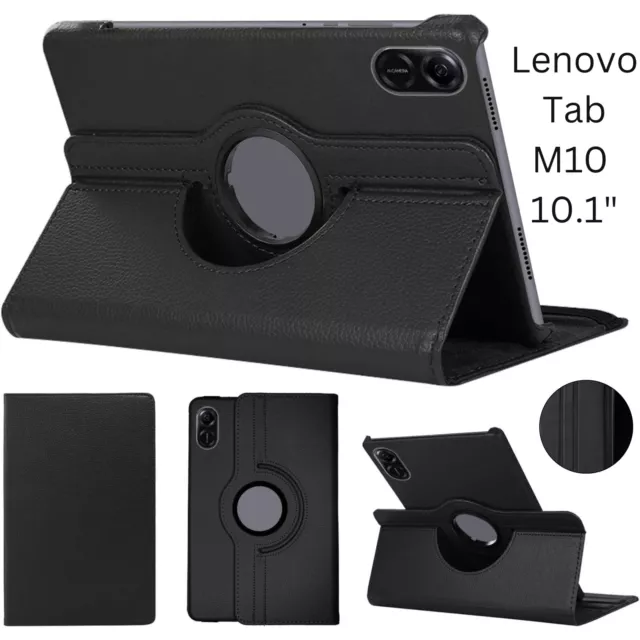 For Lenovo Tab M10 10.1" 3rd Generation 2022 360 Rotating Smart Stand Case Cover