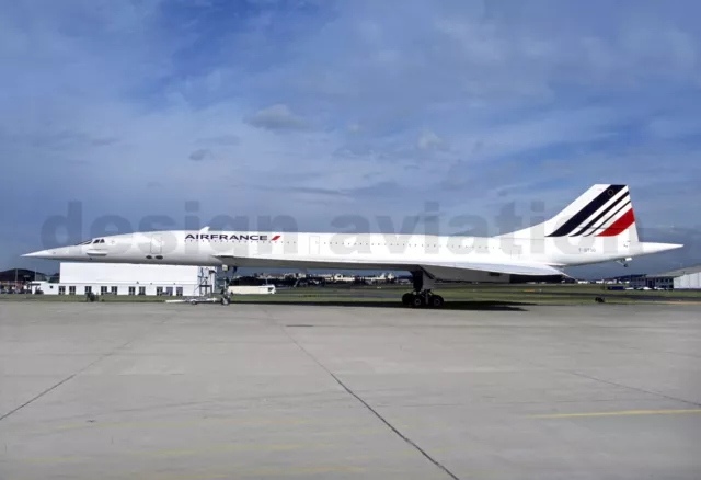 aviation  , photo , aircraft .  CONCORDE AIR FRANCE F-BTSD PETIT TITRES