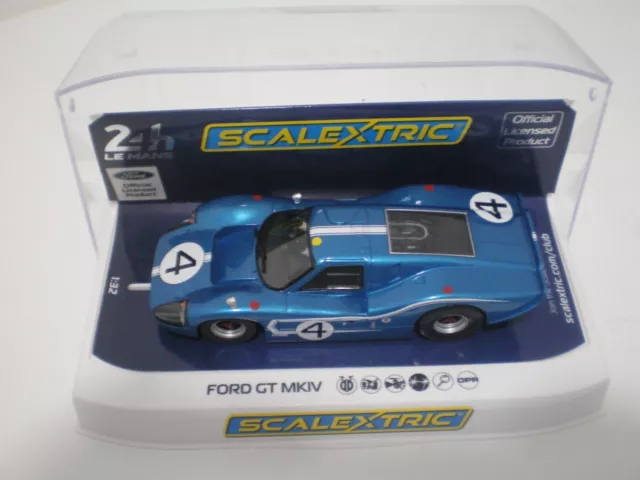 Scalextric Ford Gt Mk Iv Slot Car