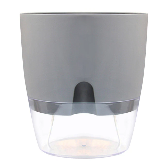 Watering Planter Self Watering Flower Pot Water Storage Basin (15.3cm) FS2#