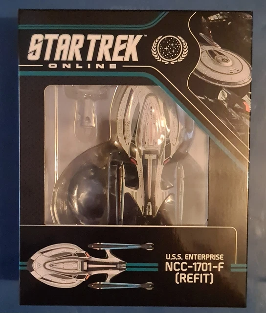 EAGLEMOSS STAR TREK Online Starships Issue 15 USS Enterprise NCC 1701 F (refit) EUR 41,11
