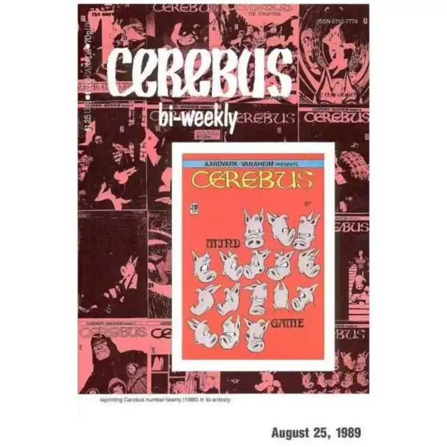 Cerebus Bi-Weekly #20 in Very Fine + condition. Aardvark-Vanaheim comics [y]