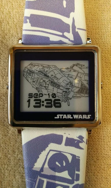 Seiko Epson Smart Canvas Star Wars ANA Collaboration Digital E-ink Quartz Watch