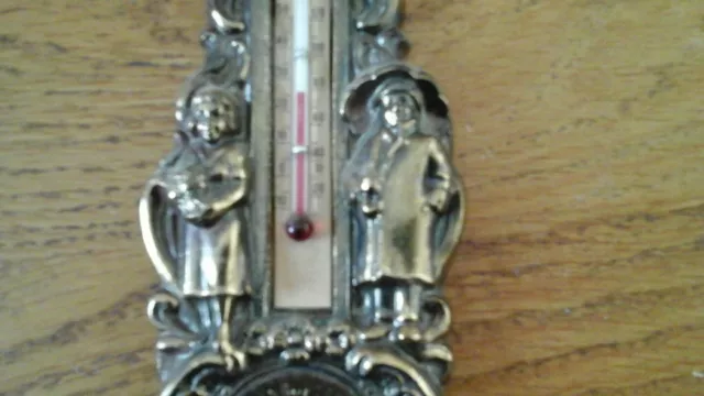 Messing? Wand Thermometer  Brandenburger Tor....sehr, sehr alt....RAR 3