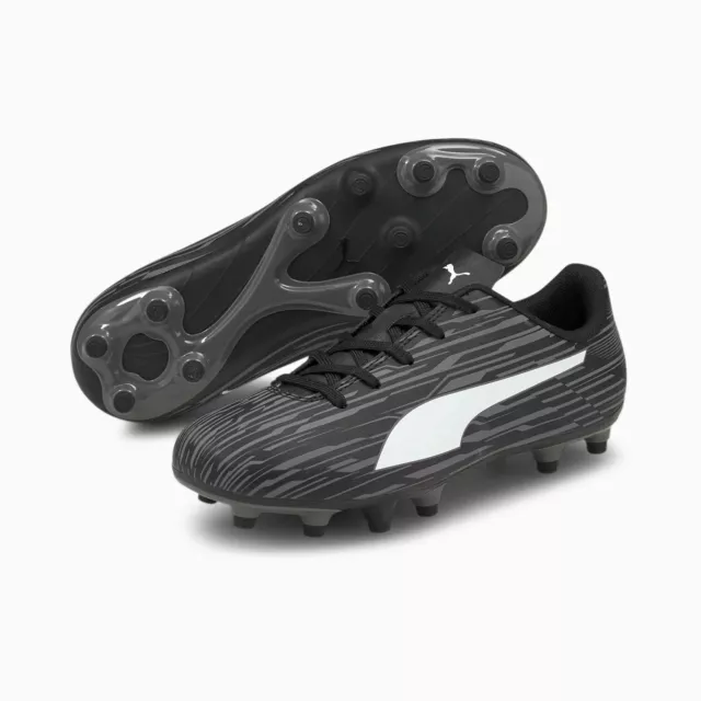 Puma Boys Stivali Calcio Rapido Iii Fg/Ag Erba Erba Erba Scarpe Da Ginnastica Calcio