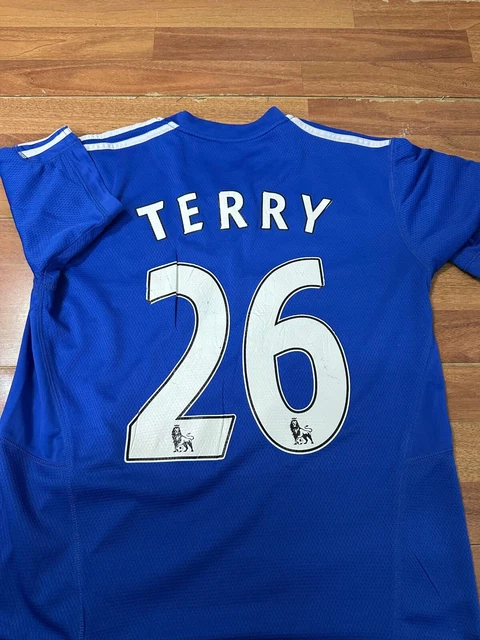 CHELSEA FC 2009-2010 John Terry #26 Adidas Home Jersey Football