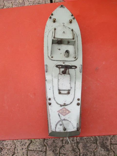Jouet Ancien Gill – Vedette U25 Lance-torpille – Bateau Militaire
