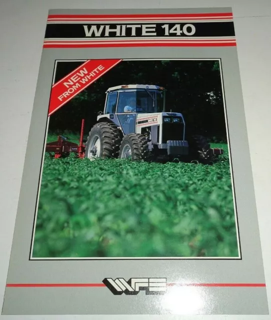 White Farm Equipment Model 140 Tractor Sales Brochure WFE literature