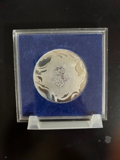 SYDNEY 2000 Olympic Participation Medal w/ Display Case SYDNEY 2000 Olympic Participation Medal w/ Display Case