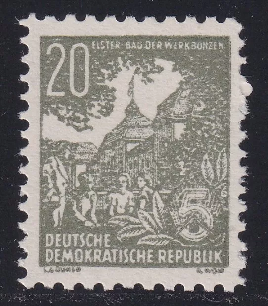 DDR Propagandafälschung Mi.Nr. 10 ** postfrisch MNH geprüft Schlegel