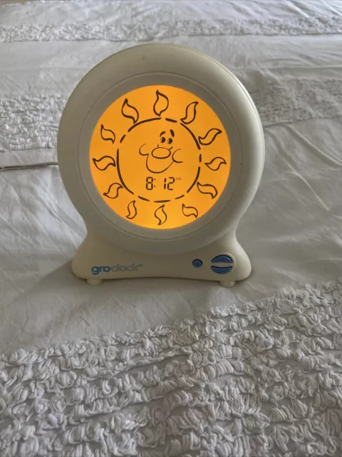 Gro Clock Sleep Trainer Groclock Wake Timer Childrens Grow Clock