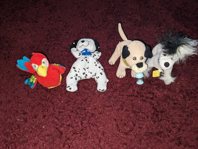 Plush 102 Dalmatians Happy Meal Toys 2001 MCDONALDS DISNEY 102