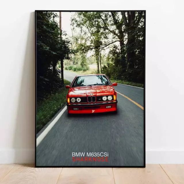 BMW E24 M635CSI print post promo
