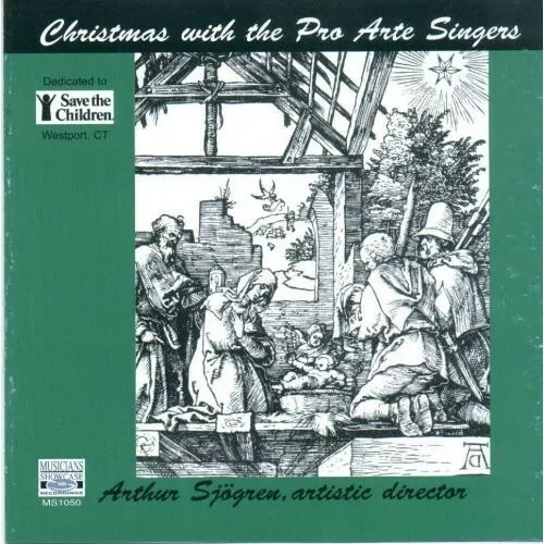 Arthur Sjogren : Christmas with the Pro Arte Singers Xmas Classical Vocal 1 NEW!