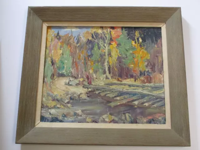 Helen Hafer Oil Painting  Early California Plein Air Landscape Impressionist