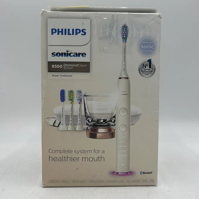 Cepillo de dientes recargable Philips Sonicare DiamondClean Smart 9500, HX9924/61