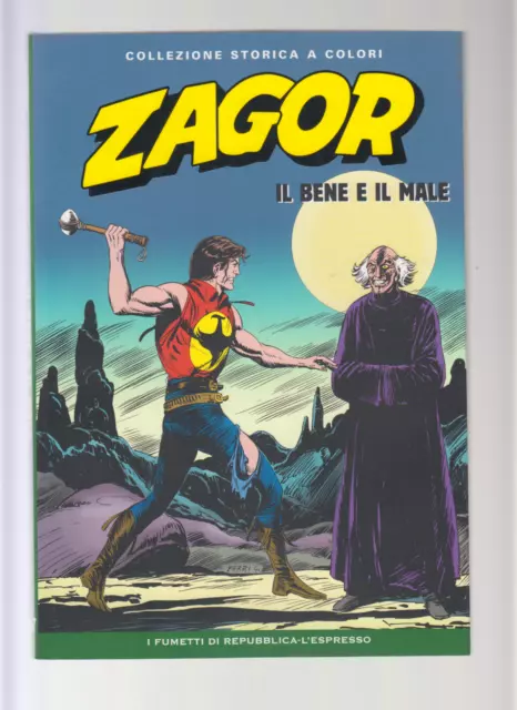 ZAGOR  COLLEZIONE STORICA A COLORI Nr. 107 - I FUMETTI DI REPUBBLICA  L`ESPRESSO