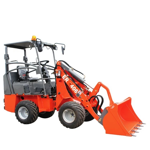 BRAND NEW Compact Wheel Loader - Kubota Engine - 0.6T Everun ER406