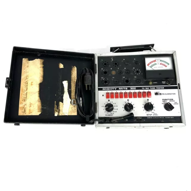 Sencore TC162 Tube Tester Rejuvenator Untested