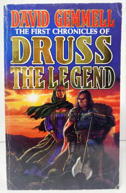 DAVID GEMMELL First Chronicles of Druss the Legend - Drenai - Legend Pb