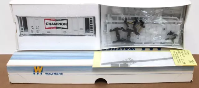 Walthers 932-4611 HO 1 Bay Airslide Hopper Kit Champion 43160 NIB w Etched Parts