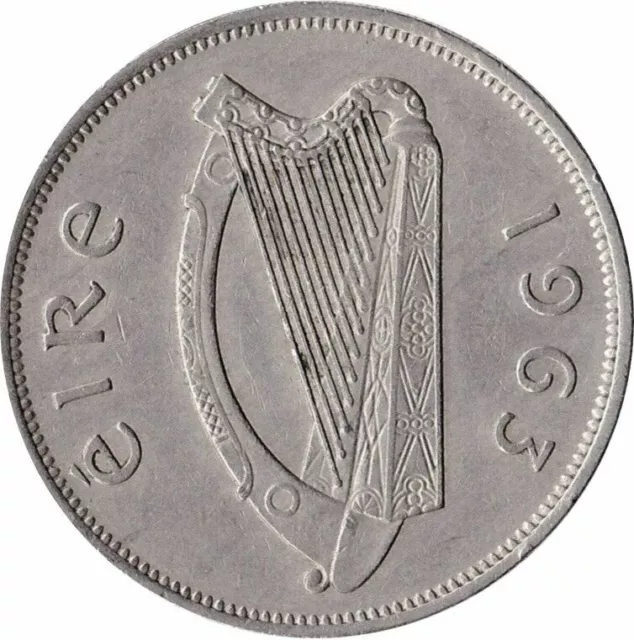 Ireland Half Crown 2 Scilling 6 Pingin Eire, Irish Choice Of Date 1928 To 1967 2