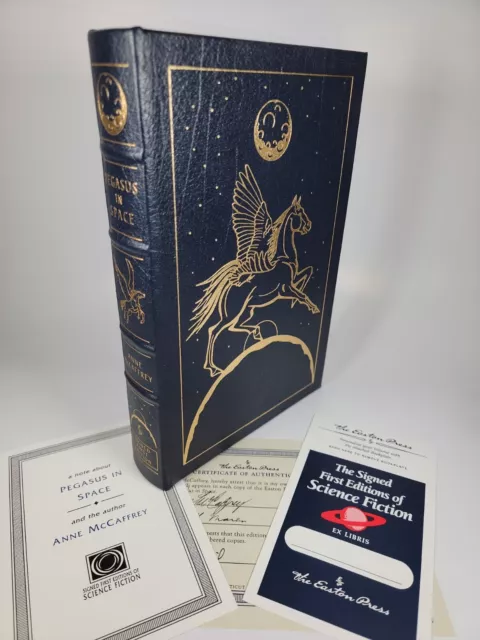 SIGNED Anne McCaffrey PEGASUS IN SPACE ~ 1st Edition Easton Press Leather w/ COA SIGNED Anne McCaffrey PEGASUS IN SPACE ~ 1st Edition Easton Press Leather w/ COA