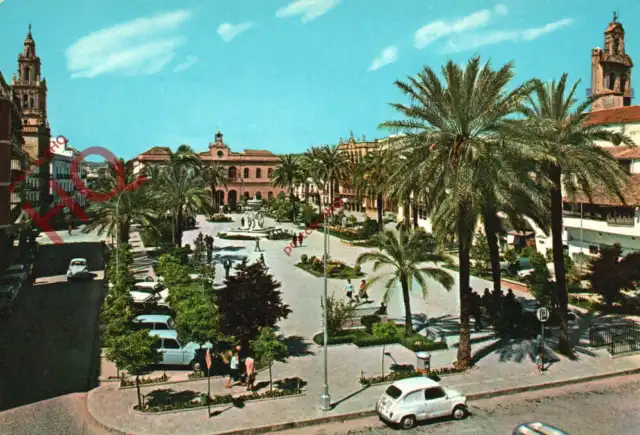 Picture Postcard>>Ecija, Vista General De La Plaza De Espana