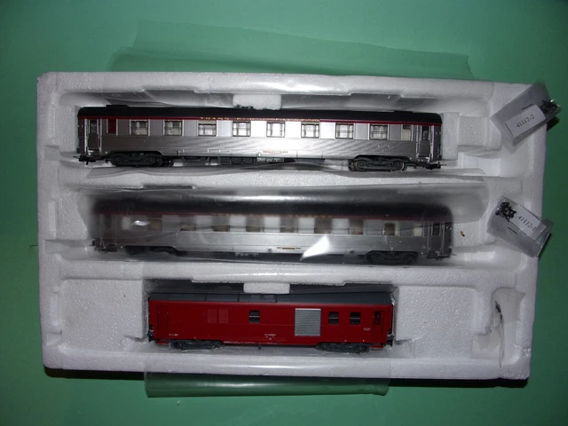 Rame 8 Voitures Voyageurs GRAND CONFORT LS MODELS – 40091-2-7-9, Neuf, Rare