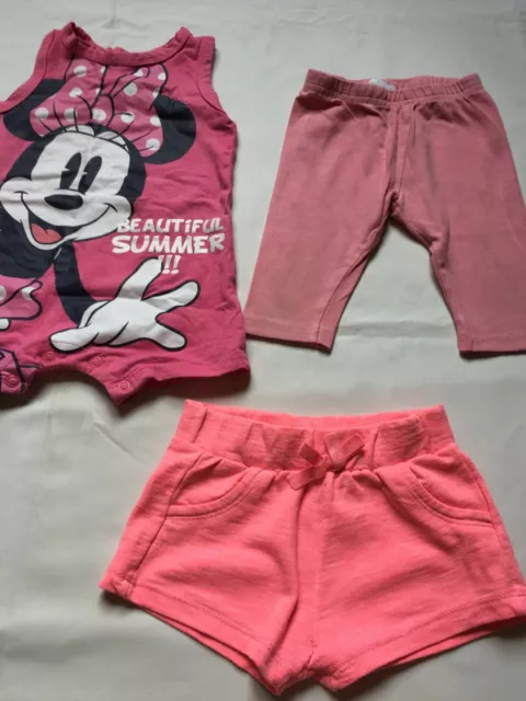 Lot 5 Vêtements Fille été Disney, Zara …6 mois / 9 mois Très Bon Etat 2