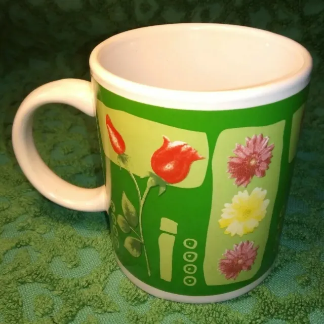 Rote Rose Becher Tee Kaffee Keramik Küche Becher Tasse Getränk Blumen Strauß