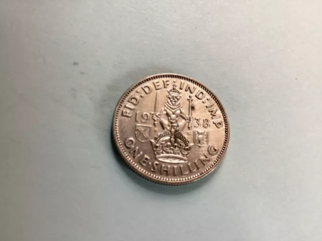 George VI 1938 Scottish Shilling