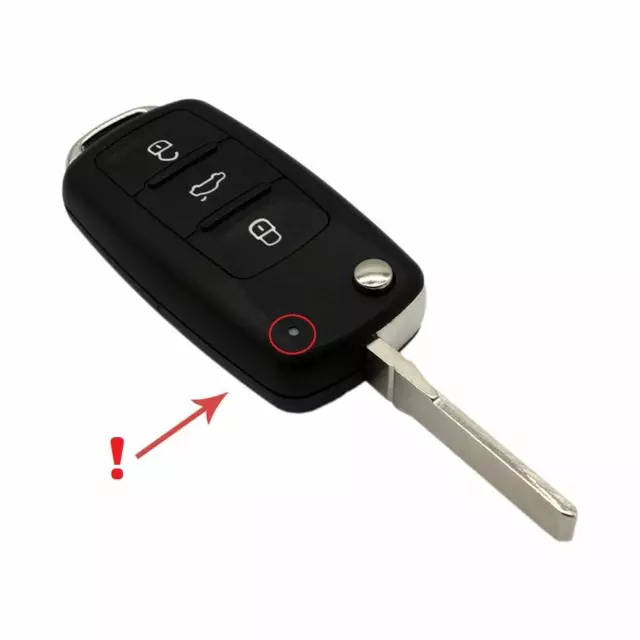 FÜR VW AUTO Schlüssel Gehäuse mit 3 Tasten Rohling HU66 Fernbedienung  VWKS46 EUR 8,49 - PicClick DE