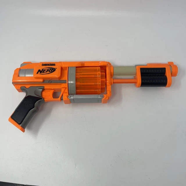 NERF DART TAG FuryFire Pump Action Revolver Green Fury Fire Gun Blaster