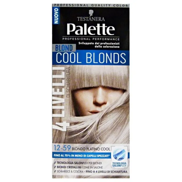 Palette Colorant Capelli12-59 Blonde Platine Cool