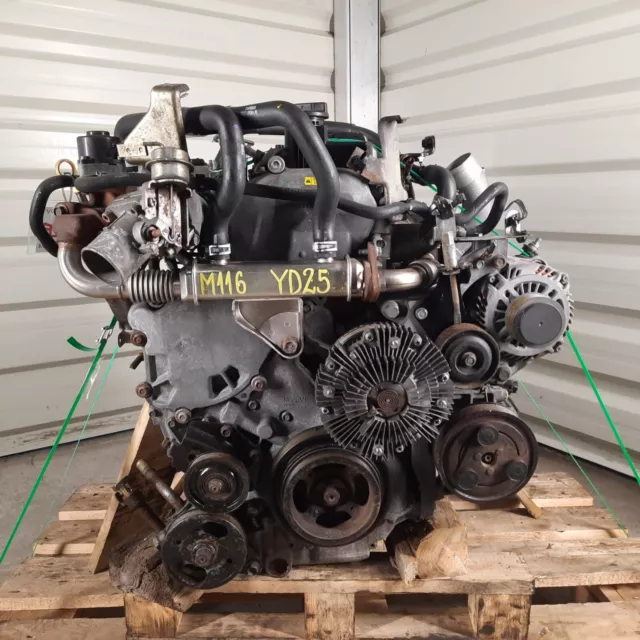 ✅ Motor 2.5DCI YD25 DDTi 174PS NISSAN NAVARA D40 PATHFINDER 05-10 67TKM KOMPLET