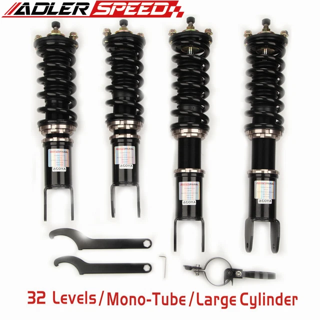 ADLERSPEED ADJUSTABLE COILOVERS Lowering Suspension Kit For 0009 Honda