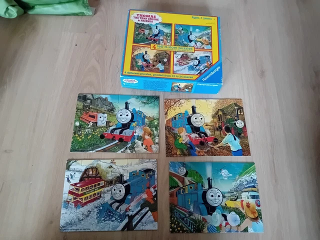 THOMAS THE TANK Engine Jigsaw Puzzle Thomas & Friends 4 in Box ...