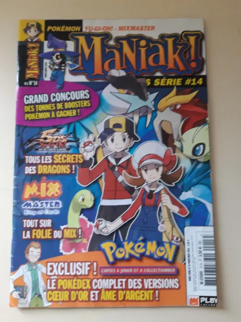 Magazine Maniak ! manga Pokémon hors série n°14 de 2010