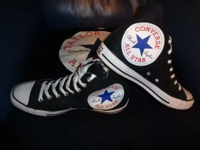 Converse Chuck Taylor All Star High Unisex Sneaks Big Logo As New Mens Us 9