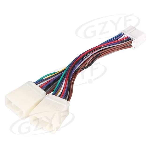 USB Aux-in Adapter MP3 Radio Interface Pilot Y-Cable Fit Honda Accord Car