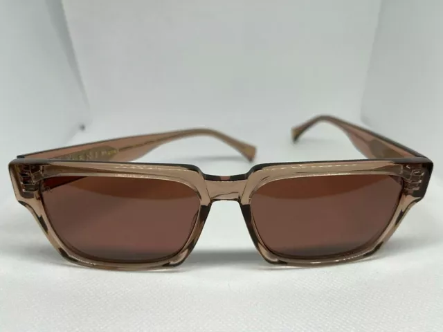 Raen Rhames Avalon Frame Teak Mirror 56mm Sunglasses New