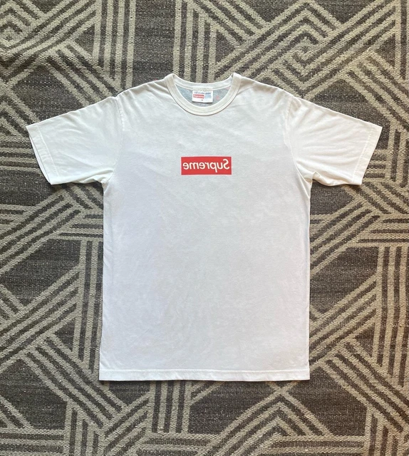 Supreme x Comme des Garçons Shirt SS13 Digi Camo Reverse Box Logo Tee