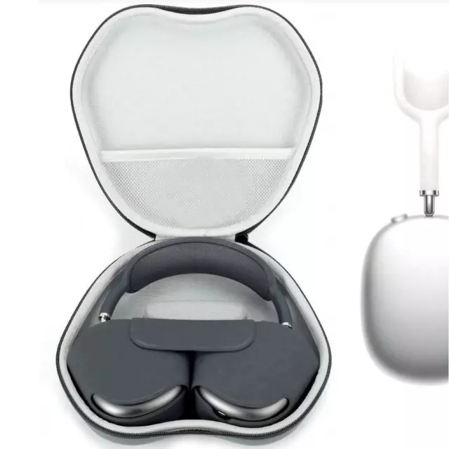 Schutzhülle Grau Kopfhörer Reise Trage Tasche Abdeckung für AirPods Max