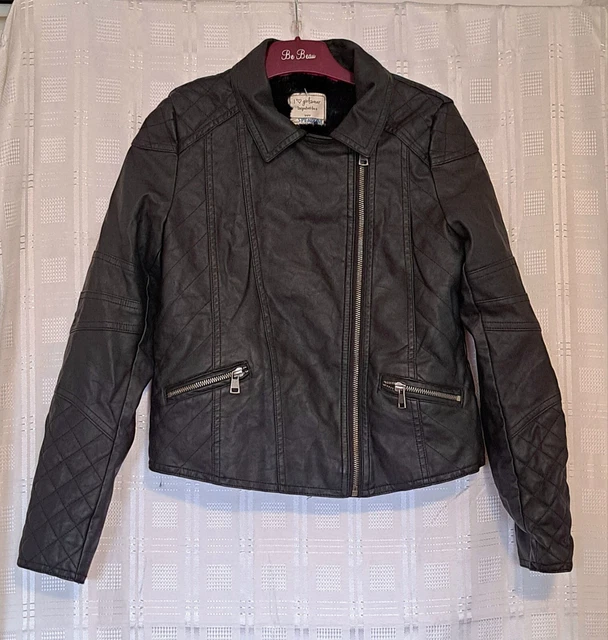 MATALAN GIRLS FAUX Leather Jacket Age 13 15.00 PicClick UK